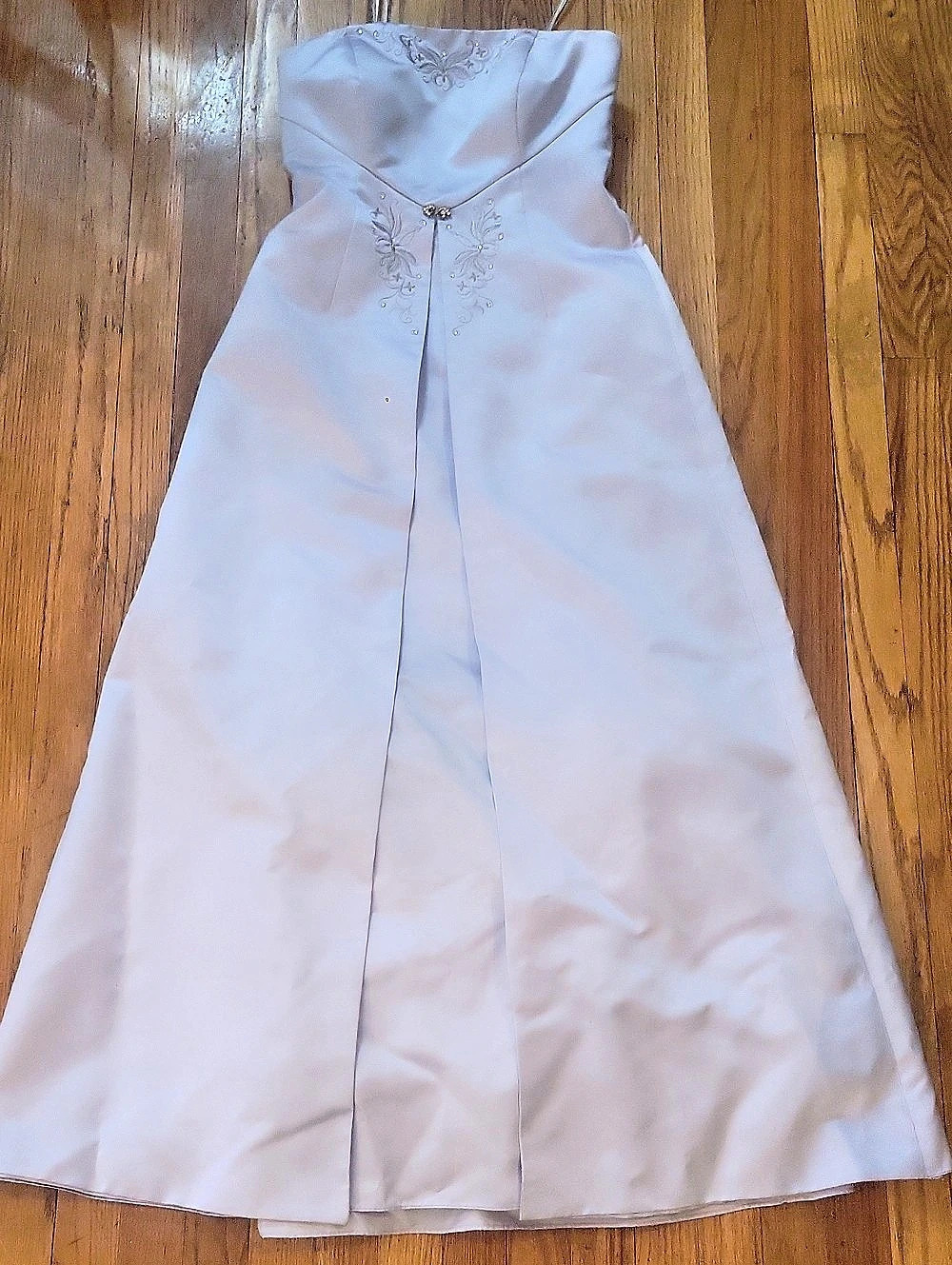 Michaelangelo Style 8004 Bridesmaid Dress in Lavender Size 8